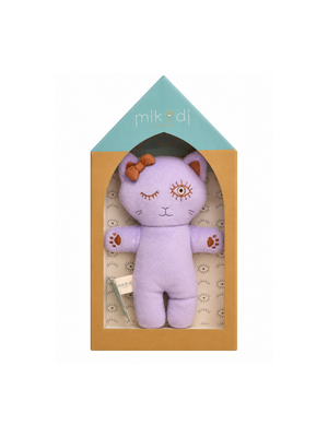 Mikedi Mor Oyuncak Kedi