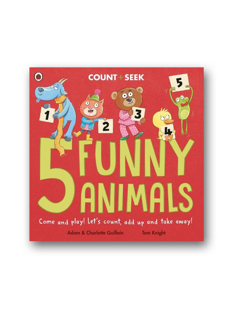 5 Funny Animals: Count + Seek