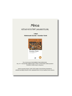 AKARETLER KİTAP KULÜBÜ -Abdulrazak gurnah-Kumdan yürek