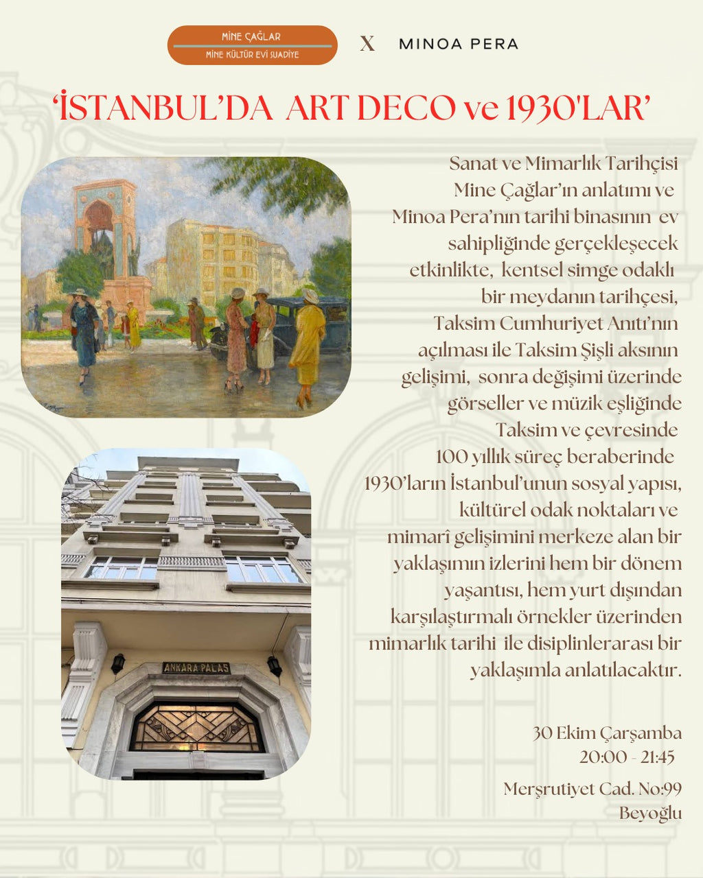 İstanbul'da Art Deco ve 1930'lar