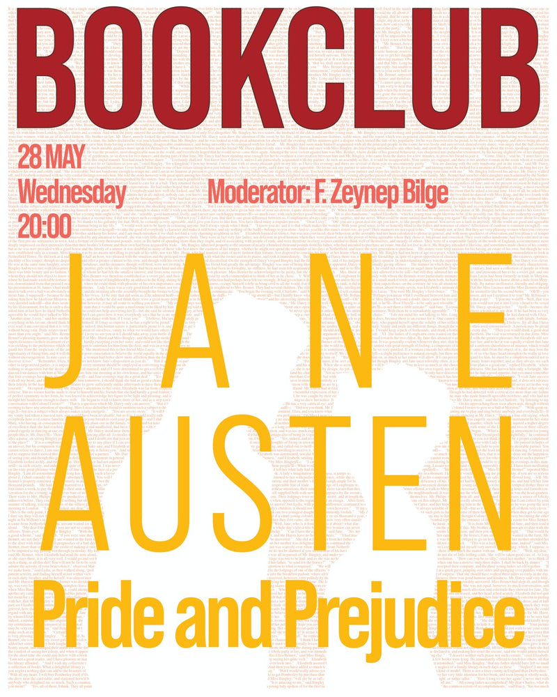 BOOK CLUB: JANE AUSTEN,  Pride & Prejudice