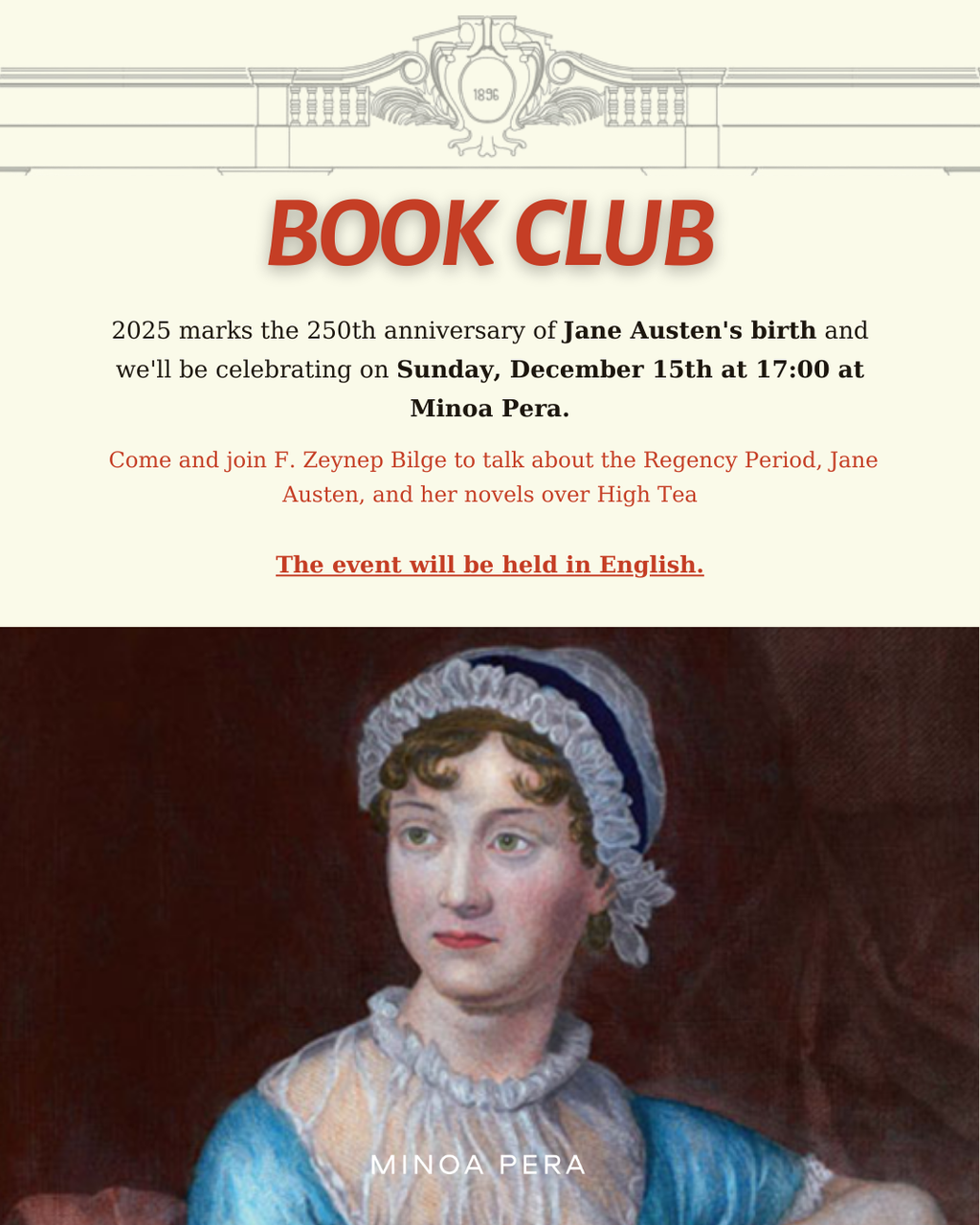 Book Club: Happy Birthday Jane Austen!