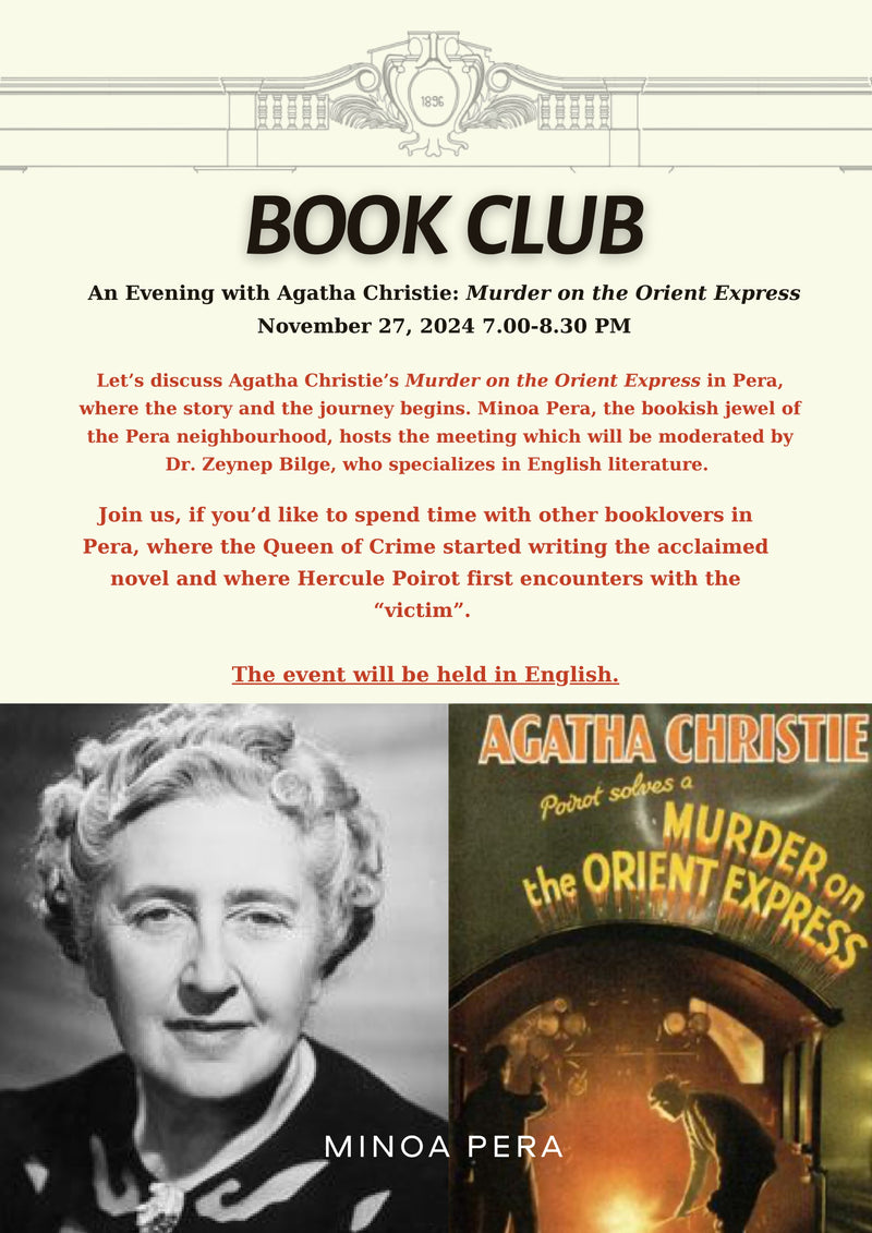 BOOK CLUB: Murder on the Orient Express by Agatha Christie