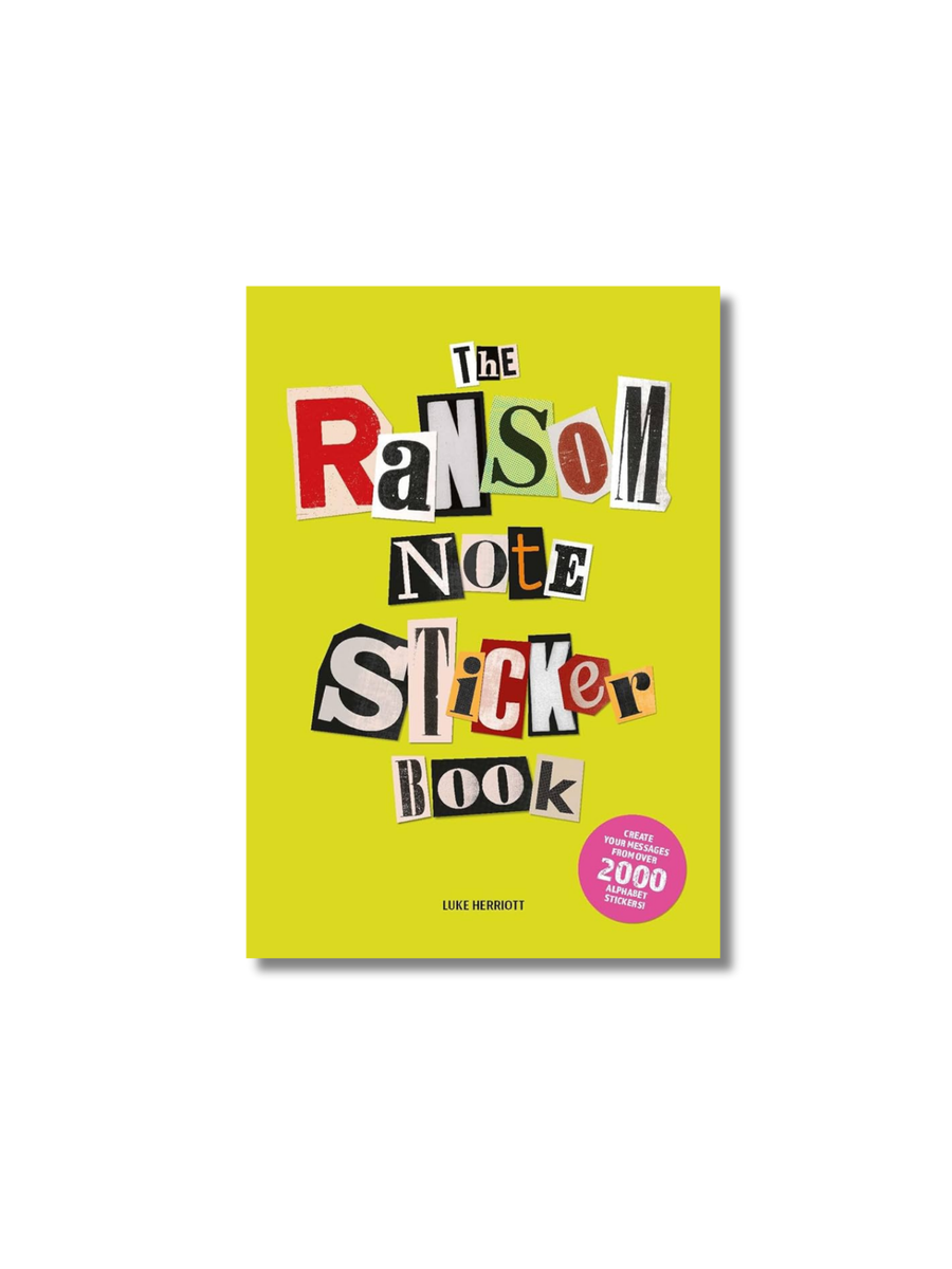 Classic Ransom Note The Ransom Note Sticker Book: Thousands of Letters for Your Anonymous ...