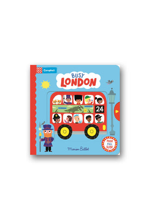 Busy London : A Push, Pull and Slide Book